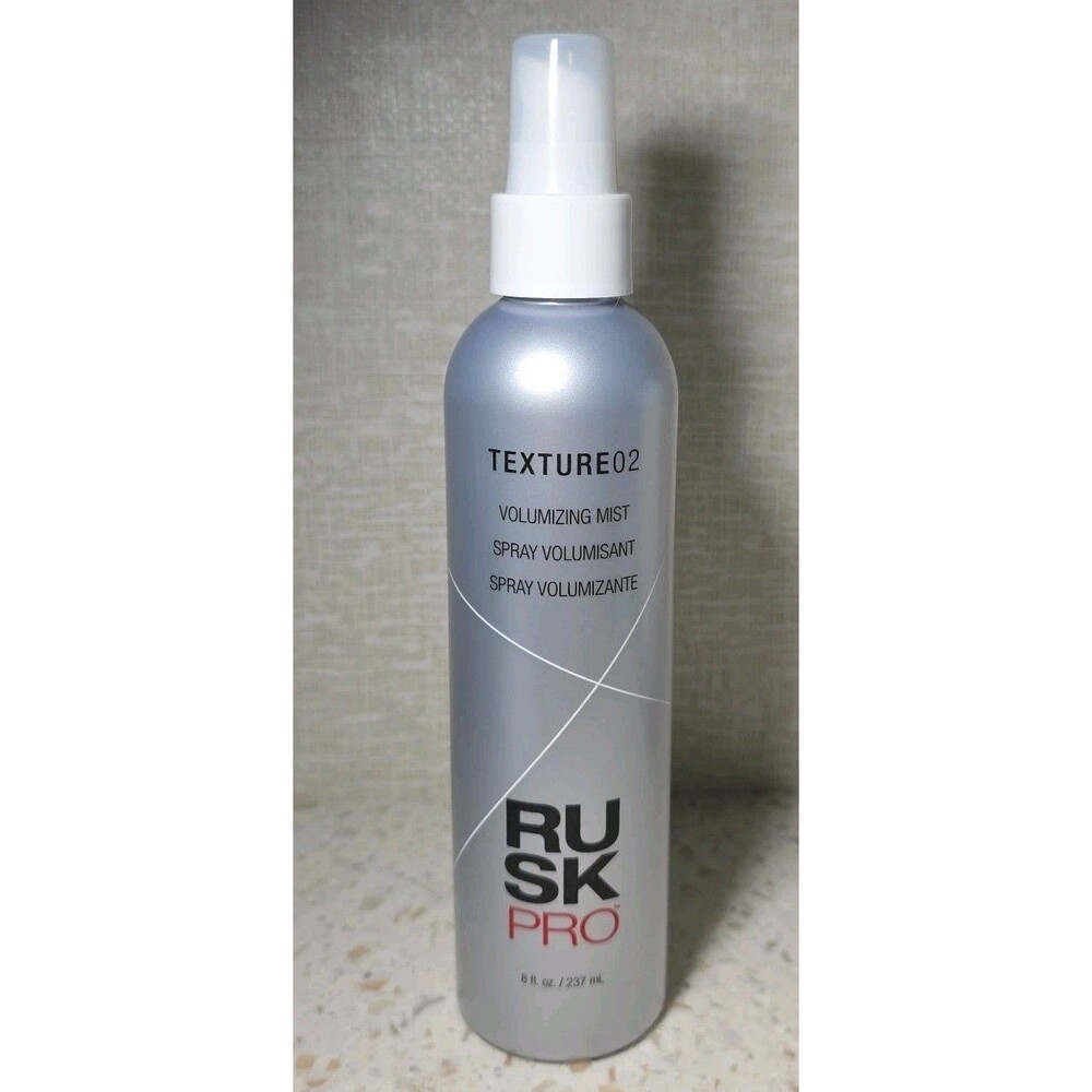 Rusk Pro Texture02 Volumizing Mist Body-Building Spray For Hair 8 fl.oz - NEW